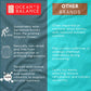 Oceans Balance Organic Whole Leaf Kombu - Dried Sea  Salad Mix - Gluten Free - 1oz Bag