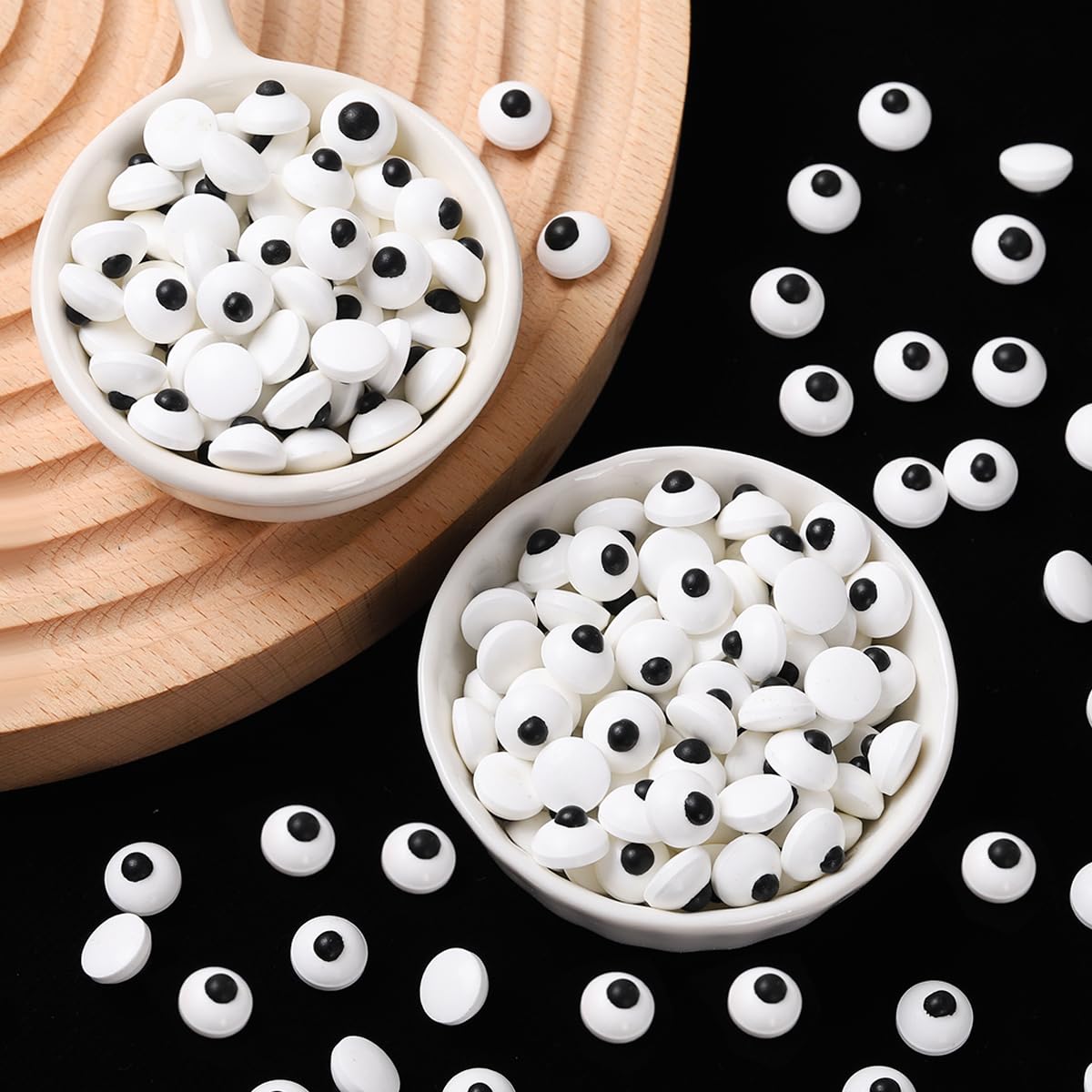 Homipooty Candy Eyeballs Eyes - Mini Eyes Dessert Sprinkles - Cake Sprinkles Decorating  Cookies  Ice Cream  Cupcake Toppers  Halloween Supplies(80 Grams/2.82 Ounce)