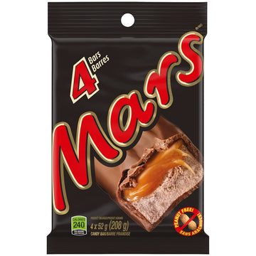 Mars Chocolate Full Size Bars 4 Pack Imported From Canada