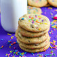 Sweets &   Boutique Neon Sprinkles for Baking - 4 Ounce, Neon Glow, Pink, Yellow, Purple, Blue Confetti & Jimmies