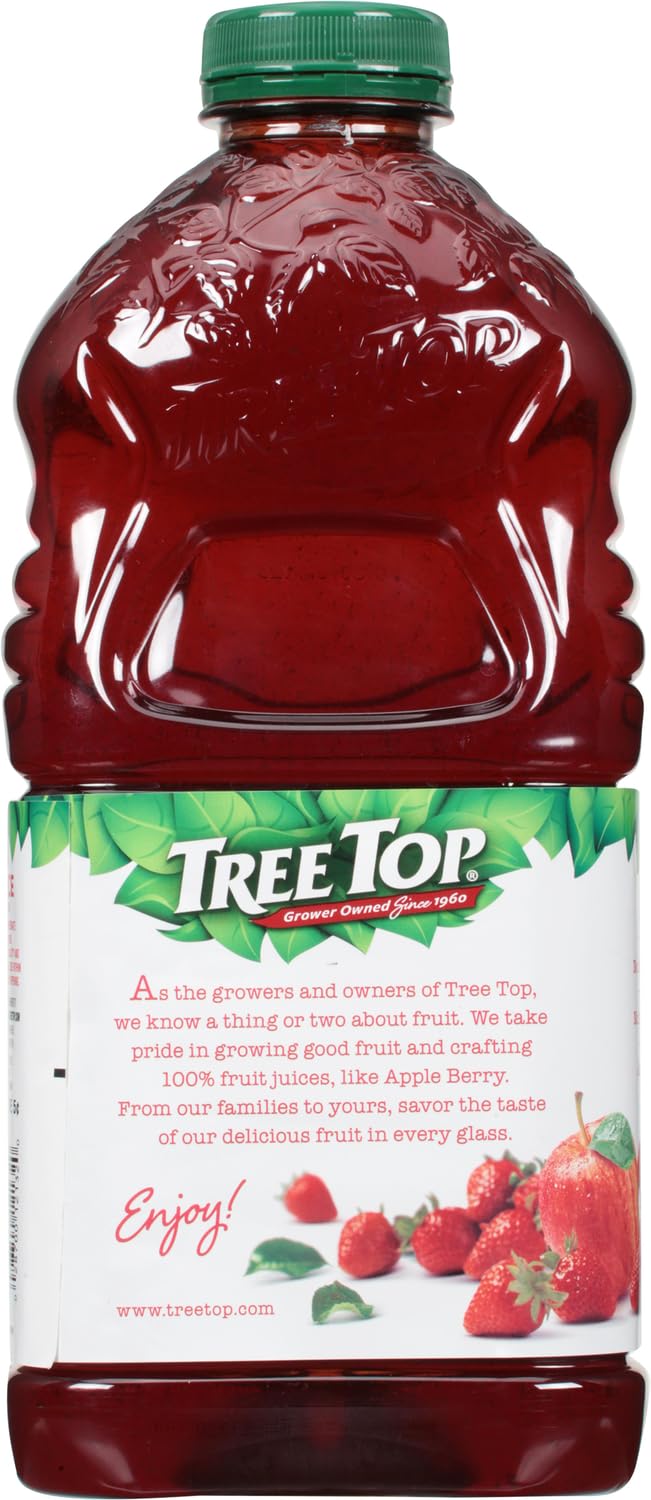 Tree Top Apple Berry Juice, 64 Fl Oz (Pack Of 1)