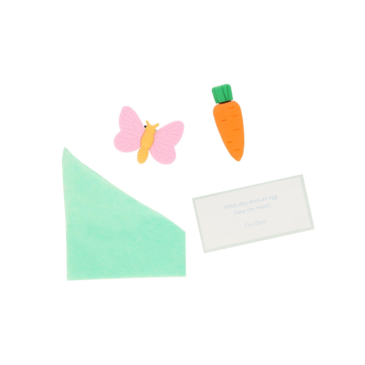 Meri Meri Gingham Bow Bunny  ers, Pack of 6, Paper, Multicolored