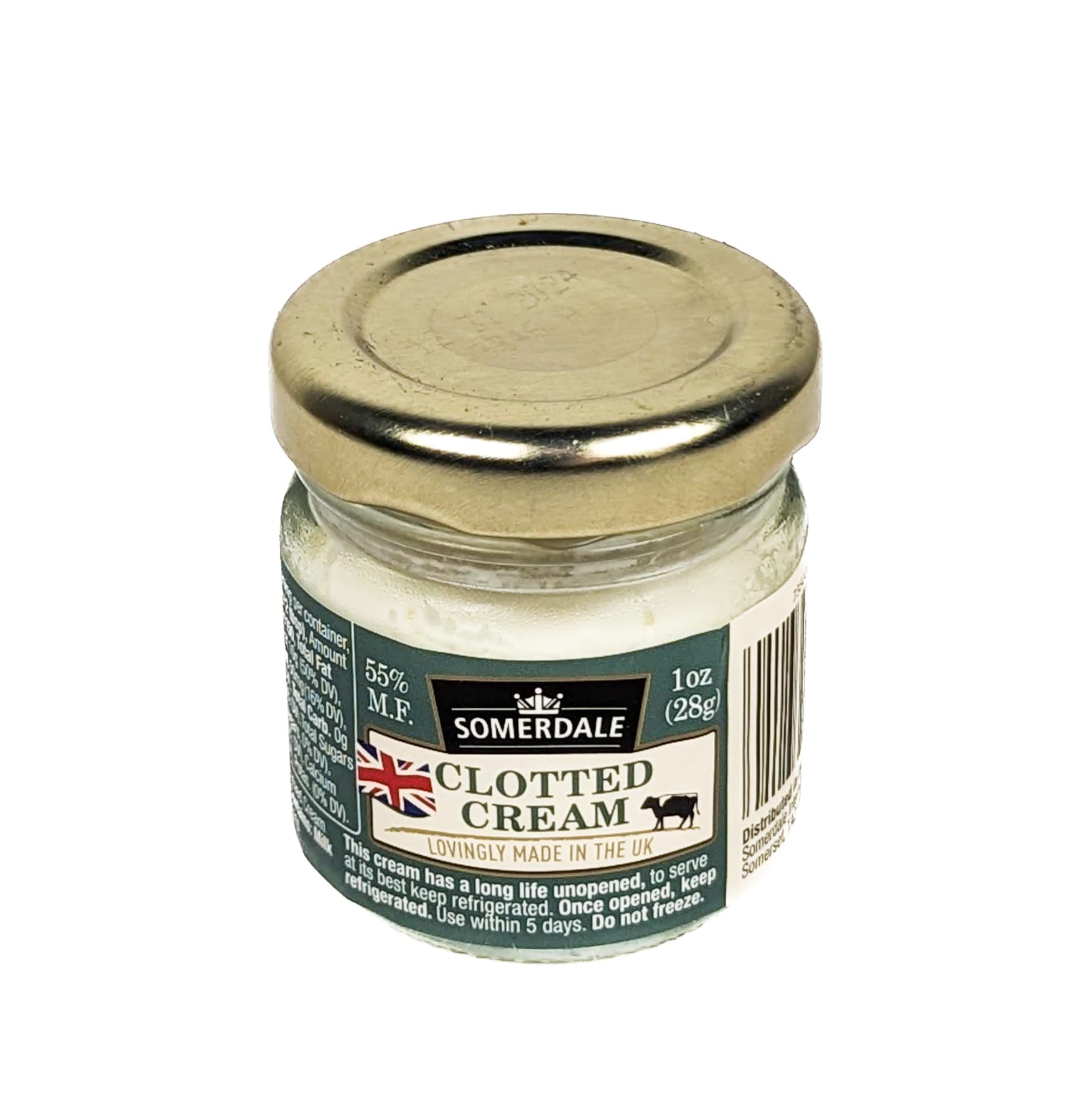 Generic Somerdale Clotted Cream 1 oz (Pack of 12)