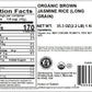 Yupik Rice, Organic Brown Long Grain Jasmine, 2.2 lb, Non-GMO, Vegan, Gluten-Free (Pack of 2)
