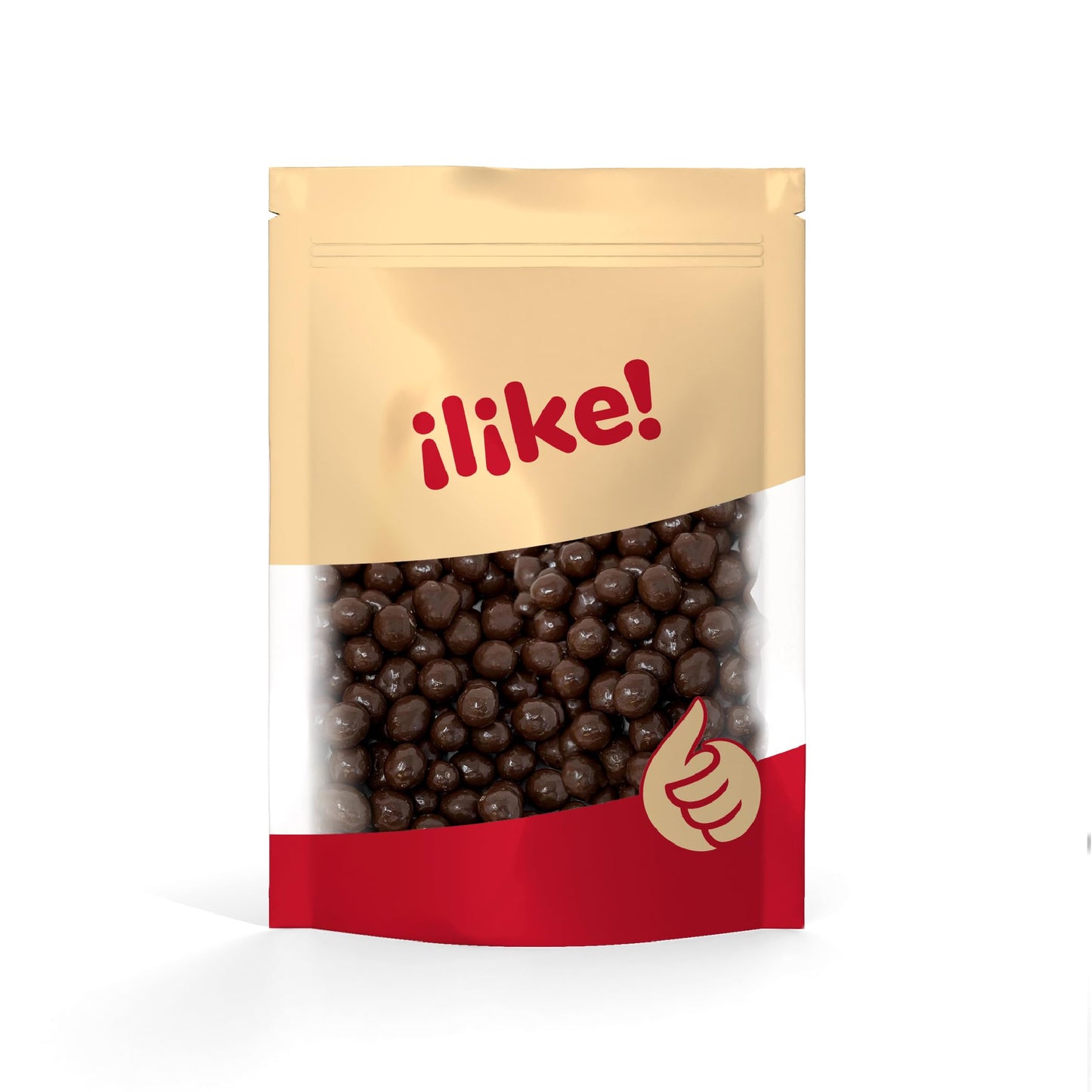 ILIKE! Pure Milk Chocolate Covered Espresso Coffee Beans, 2 Pound Bag