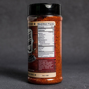 Elk Creek Bar-B-Q Co. Hog Knuckle Honey Chipotle BBQ Rub, 11.5 oz Shaker, Ideal for Ribs & Pork, Chicken Seasoning