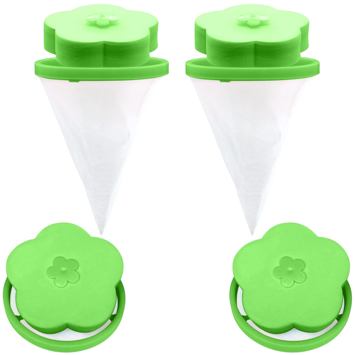 Neijiang Lint Catcher For Laundry,Pet Hair Remover For Laundry,Washing Machine Floating Lint Mesh Bag,Reusable Household Hair Fi