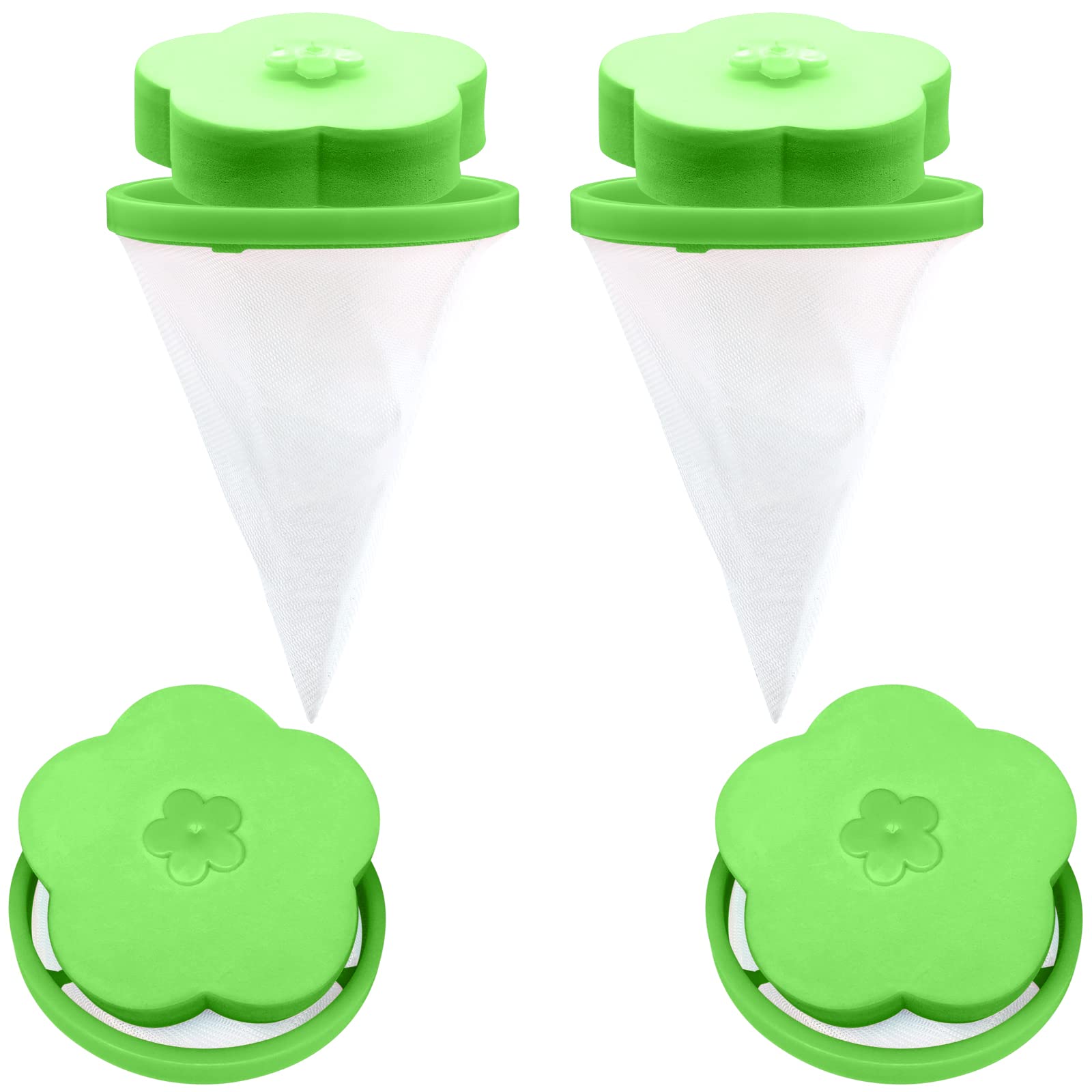 Neijiang Lint Catcher For Laundry,Pet Hair Remover For Laundry,Washing Machine Floating Lint Mesh Bag,Reusable Household Hair Fi