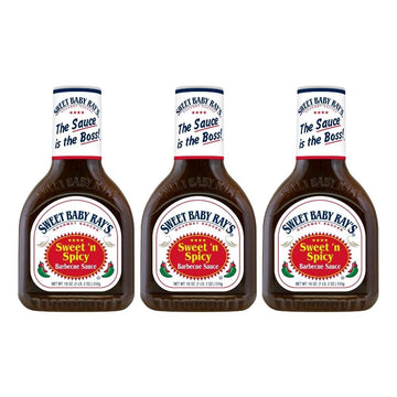 Sweet Baby Rays Sweet N Spicy Barbecue Sauce (18 Ounce (Pack of 3))