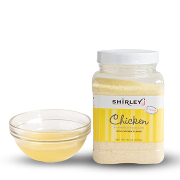 Chicken Flavored Bouillon Powder 1 Lb. | Concentrated Vegetarian Chicken Flavored Bouillon | Premium Gourmet Grade | For Soup, S