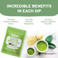Handpick Japanese Organic Matcha Green Tea Powder (100 Servings) - Authentic Premium Second Flush Harvest | Resealable Ziplock P