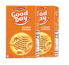 BRITANNIA Good Day Cashew Cookies Family Pack 8.15oz (231g) - Breakfast & Tea Time Snacks - Delicious Grocery Cookies (Pack of 2