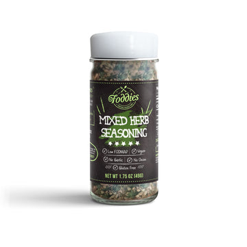 Foddies Mixed Herb Seasoning, Low Fodmap, Gluten Free, No Onion No Garlic, Vegan, Plant Based, Ibs Friendly