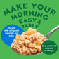 Proper Good Apple Cinnamon Overnight Oats - Nutritious & Delicious Breakfast With 15G Protein - Quick & Easy Meal With Natural I