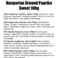 Hungarian Sweet Paprika From Kalocsa, Hungary (3.5 Ounce (100G))