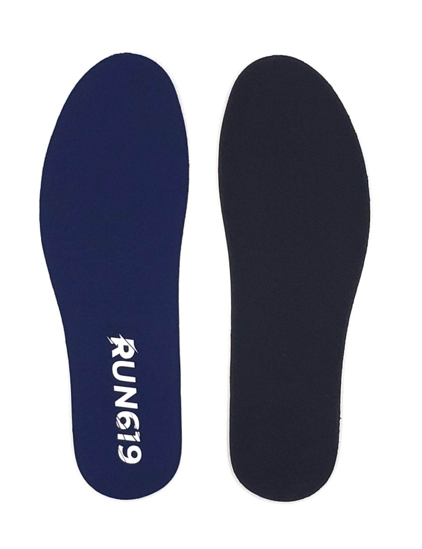 Run619 Zero Drop Shoe Insoles - Thin Flat Medium Shoe Inserts W/No Arch Support - Foot Forming - Perfect For Running Walking Wor