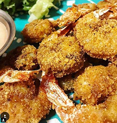 Pork King Good Spicy Cajun Low Carb Keto Diet Pork Rind Breadcrumbs!Perfect For Ketogenic, Paleo, Gluten-Free, Sugar Free and Ba