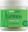 Nutricost Green Plant Based Food Coloring From Pandan Leaf Powder (50 Servings) - Nutricolor Color Alternative For Food & Bevera