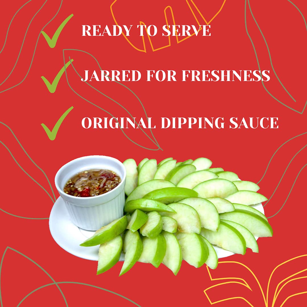 Takrai Nam Pla Wan Original Dipping Sauce (2 Pack, Total Of 15.16Oz) Brown 215 G.