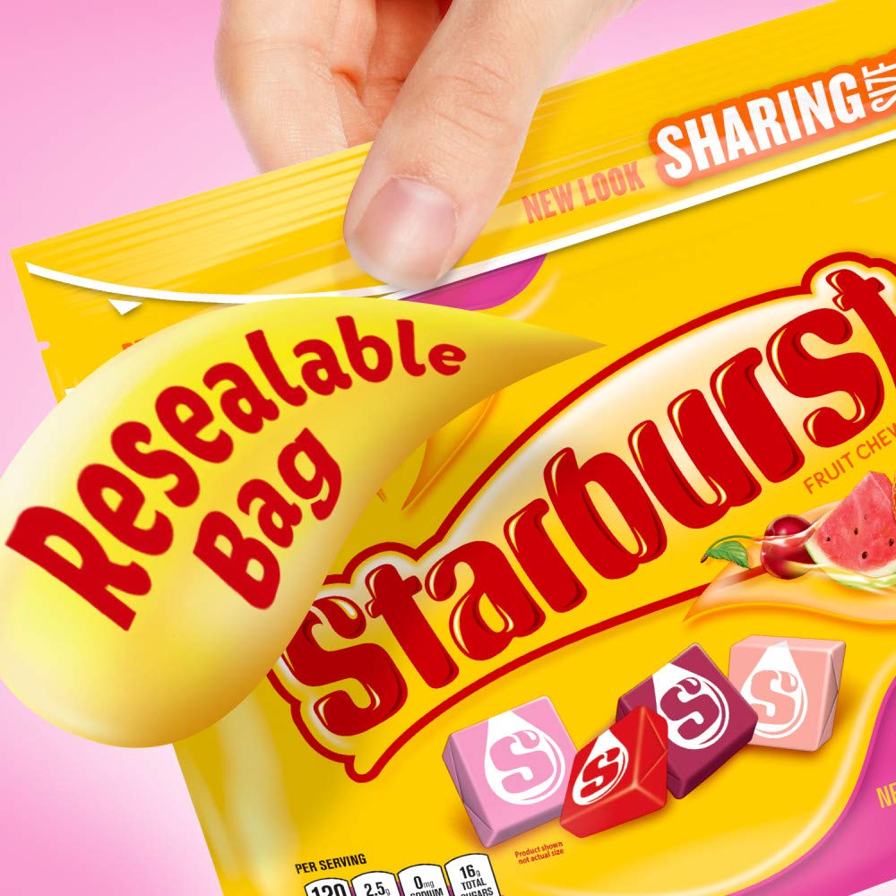 STARBURST FaveREDS Fruit Chews Chewy Candy, Sharing Size, 15.6 oz Bag