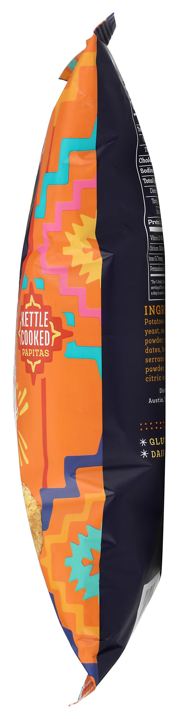 SIETE FAMILY FOODS Queso Potato Chips, 5.5 OZ