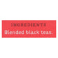 Tea English Breakfast, 20 Ct - 6 Per Case.