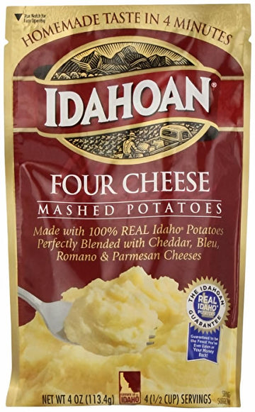 Idahoan Buttery Homestyle Mashed Potatoes 4 oz. (Pack of 4)