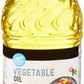 Amazon Grocery Vegetable Oil - 128 Fl Oz (Pack of 1) - Previously Happy Belly, Packaging May Vary