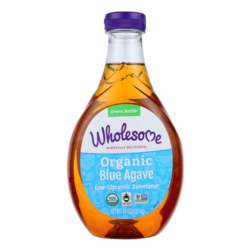 WHOLESOME SWEETENERS AGAVE BLUE ORG, 44 OZ, PK- 6