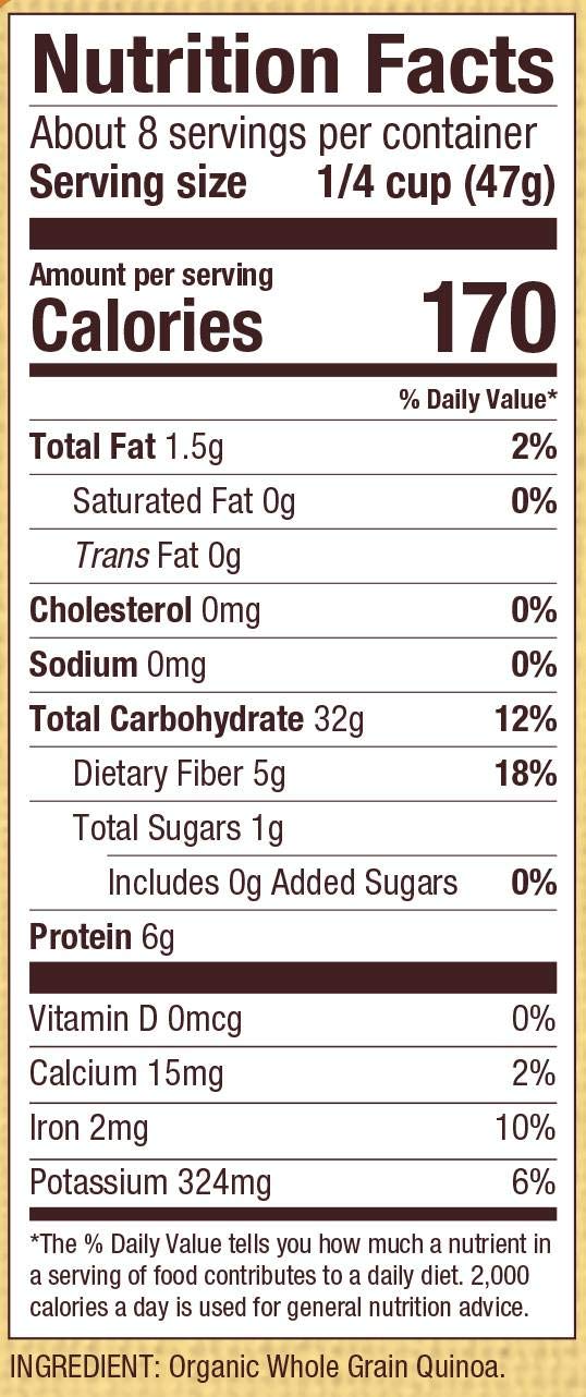 Bob's Red Mill Organic White Quinoa, 13 Oz