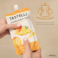 Tastelli Konjac Jelly Drink with Collagen & Vitamin C, 10 Cal, Vegan, Mango Pineapple, 150mL, Pack of 10 Pouches