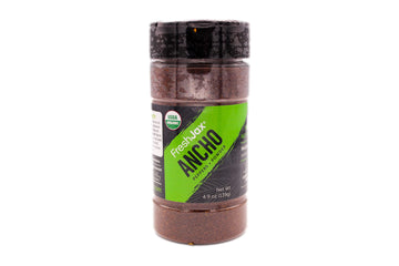 Freshjax Organic Spices (Certified Organic Ancho Pepper - Large Bottle)