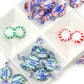 Sweetgourmet Sugar-Free Christmas Wrapped Hard Candy | Peppermint - Spearmint | 1 Pound