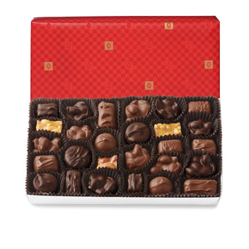 Sees Candies Nuts & Chews (2 Pound (Pack Of 1), Red Gift Wrap)
