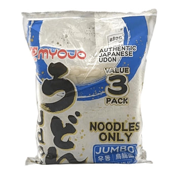 Myojo Jumbo Udon Noodles, No Soup, 4.94 Oz