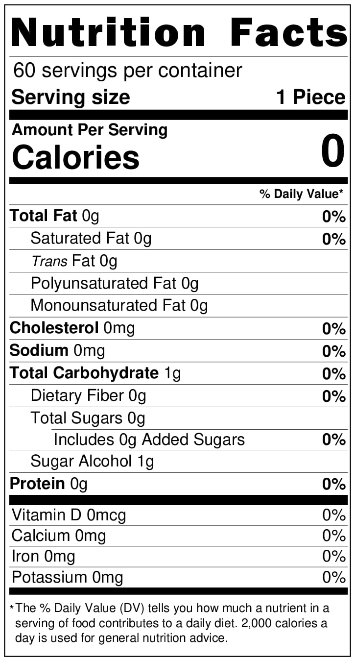 crait Hydroxyapatite Gum Remineralizing Gum with Non-Nano Hydroxyapatite and Xylitol  70mg HA Per Piece  Sugar-Free Mint Chewing Gum for Fresh Breath  Bad Breath Treatment  60 Pieces
