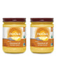 Nutiva Organic Coconut Oil with Non-Dairy Butter Flavor, 14 Ounce (Pack of 2), USDA Organic, Non-GMO, Whole 30 Approved, Vegan &