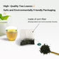 RIANTEA Organic White Tea Bags - 36 Count, Biodegradable Sachets, Full-Leaf, Eco-Conscious Iced Tea, Refreshing Flavor