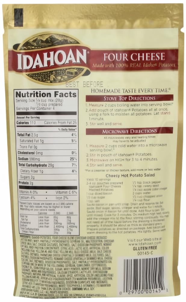 Idahoan, Buttery Homestyle Mashed Potatoes (Pack Of 6)