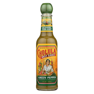 Cholula Green Pepper Hot Sauce 5 Fl Oz Set of 2