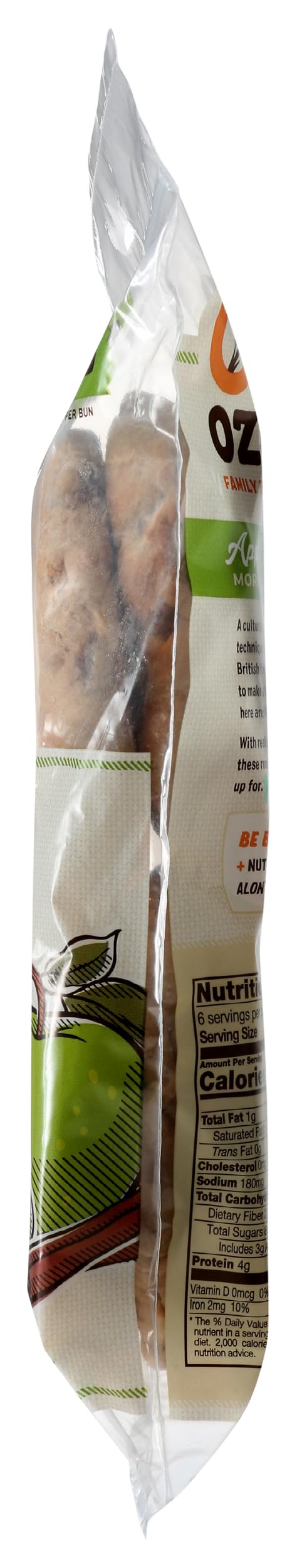 Ozery Bakery Morning Rounds Apple Cinnamon, 12.7 oz (Frozen)