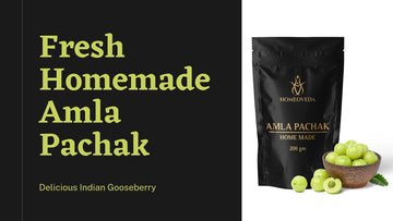 Homeoveda Homemade Amla Pachak, Organic Dried Salted Amla - 200 Gm (Salted Gooseberry)