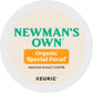 Newmans Own Organics Special Blend Decaf, Single-Serve Keurig K-Cup Pods, Medium Roast Coffee, 24 Count
