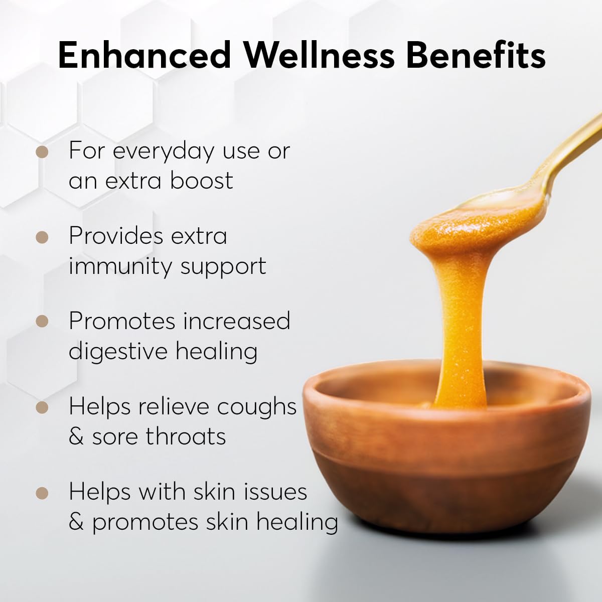 Pri Manuka Honey, Mgo 500+, 1.1Lb New Zealand Raw Monofloral Manuka Honey (500G)