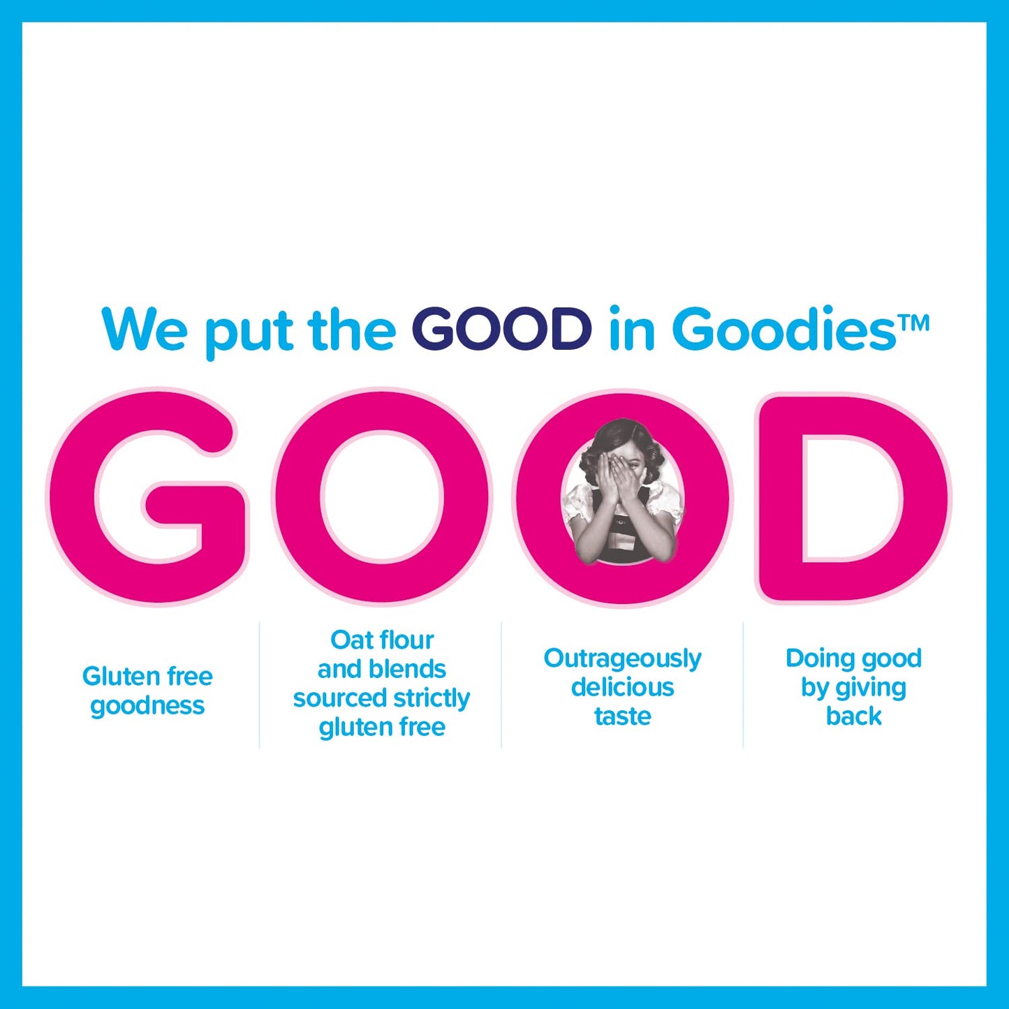 Goodie Girl Birthday Cake Gluten Free Cookies | Gluten Free, Peanut Free, Egg Free, Dairy Free (Includes 1 Box)
