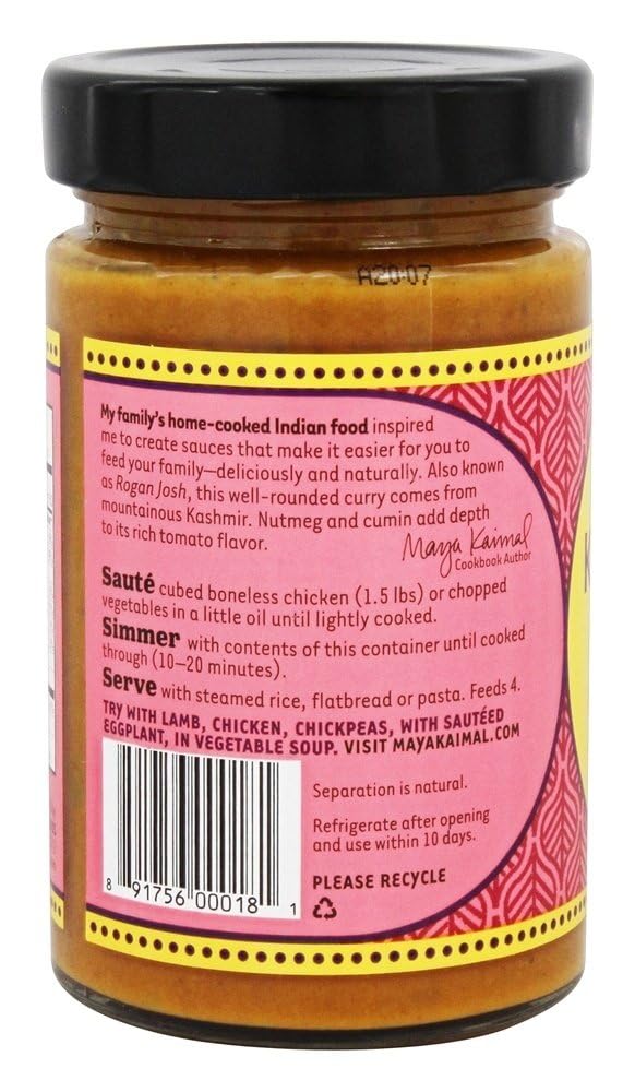 Maya Kaimal Sauce Smmr Kashmiri Curry