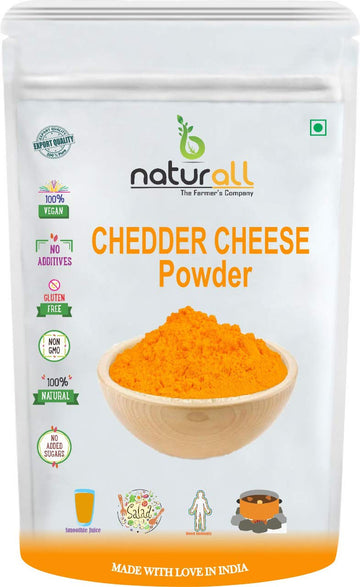 B Naturall Cheddar Cheese Powder | Cheese Powder For Popcorn - 100 Gm By B Naturall