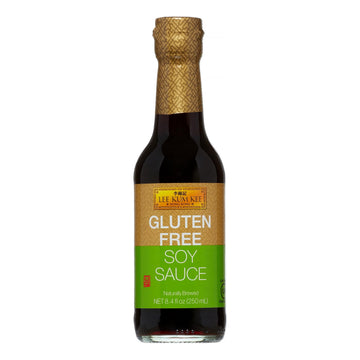 Lee Kum Kee Gluten Free Soy Sauce, Vegan, No Preservatives, Rich Flavor, 8.4 oz (6 Pack)