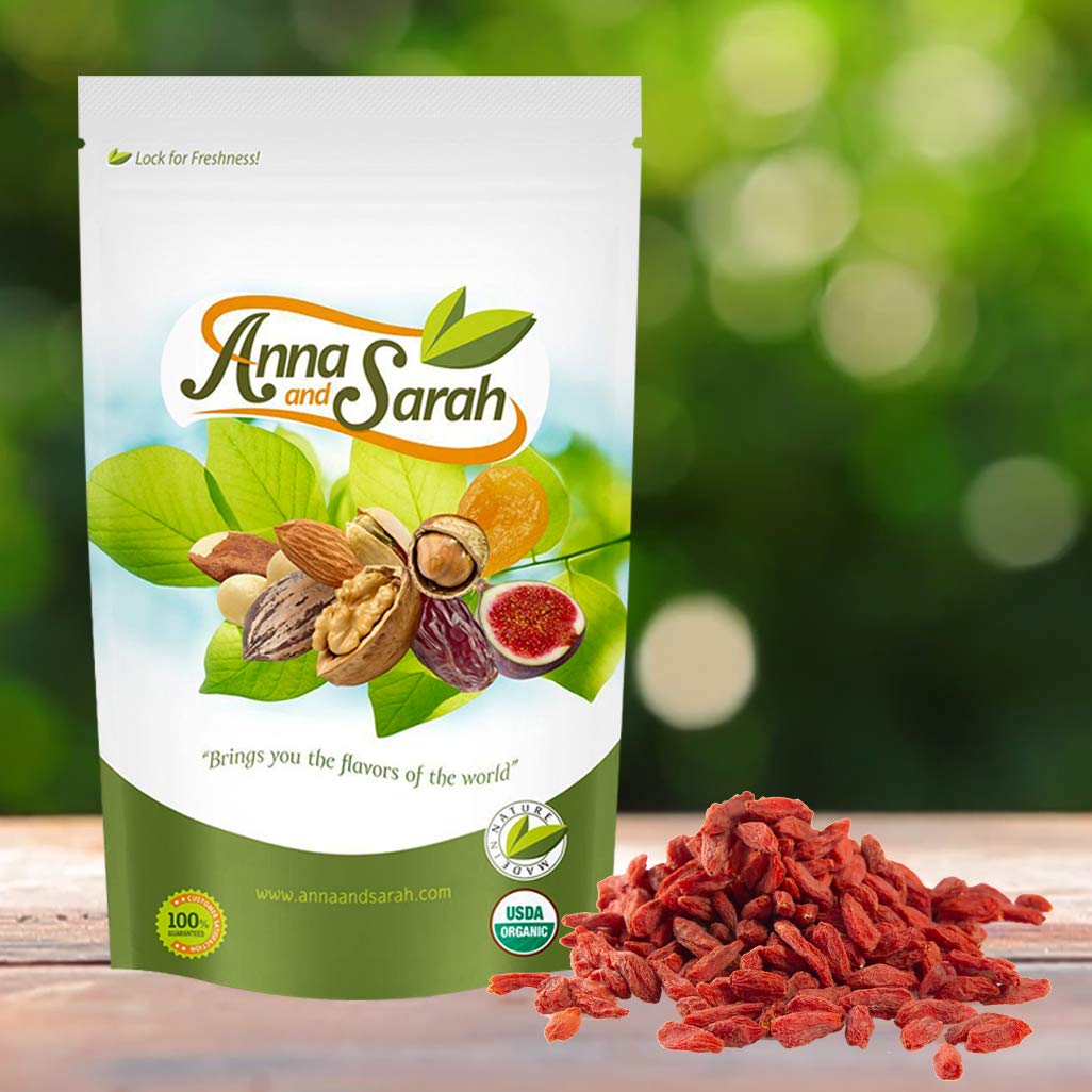 Anna And Sarah Organic Dried Goji Berries 1 Lb In Resealable Bag