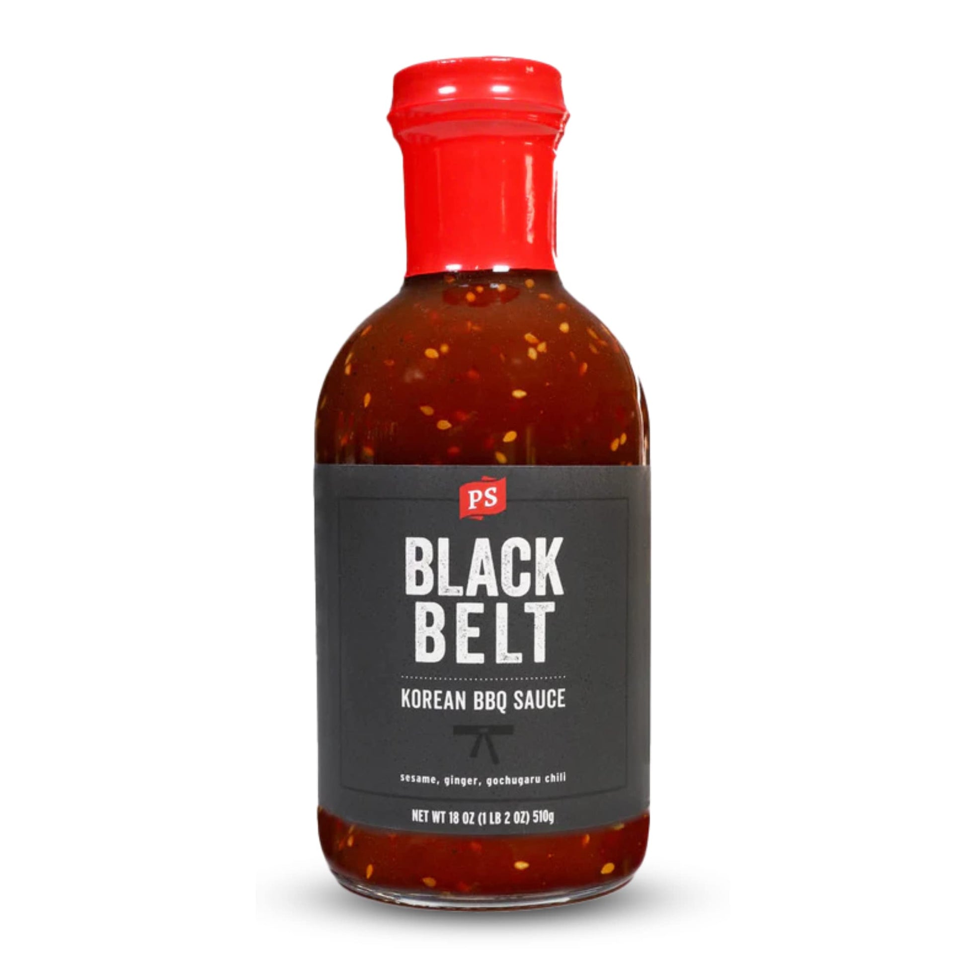 PS Seasoning Blackbelt Korean BBQ Sauce - All-Purpose Marinade, Glaze, Baste, and Dip - Savory Grilling Sauce for Korean BBQ, Bu
